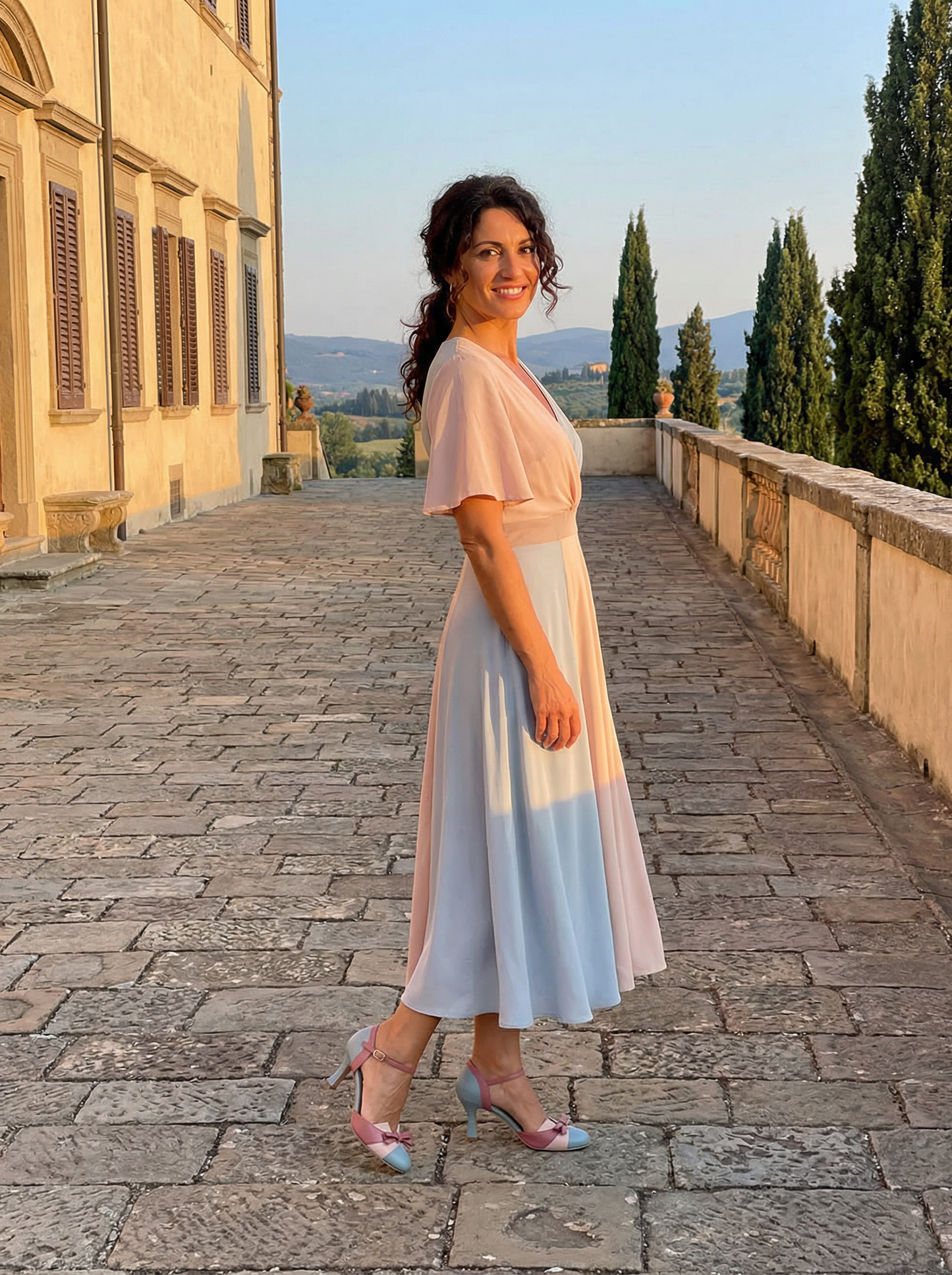 Passione – Bow-detail Court Shoes with All-day Comfort