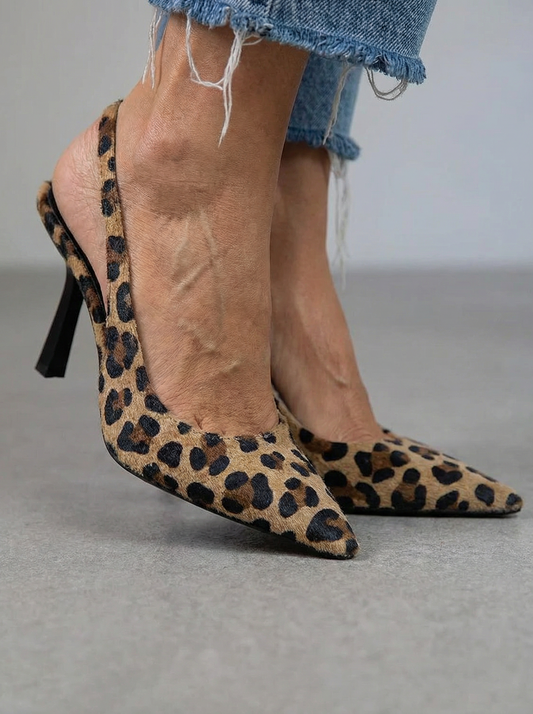 Wild Style – Ergonomic Animal Print Court Shoes